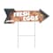 Signmission Fresh Eggs Arrow Yard Sign Funny Home Decor 30in Wide C-ARROW10-999859 - alternate 1